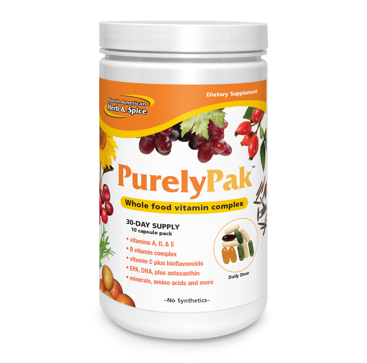 Purely Pak Whole Food Multi Vitamin System