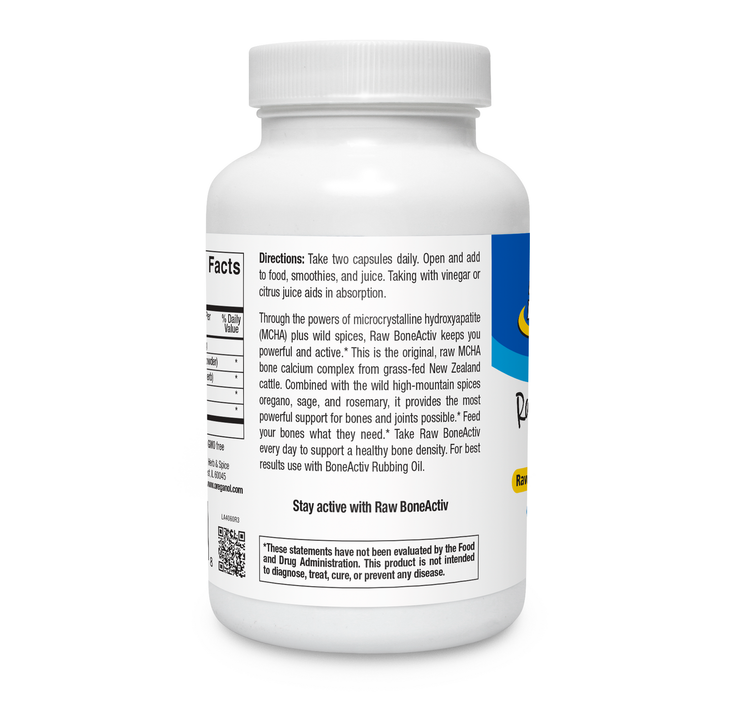 BoneActiv Capsules - Rosemary, Sage, Oregano and MCHC