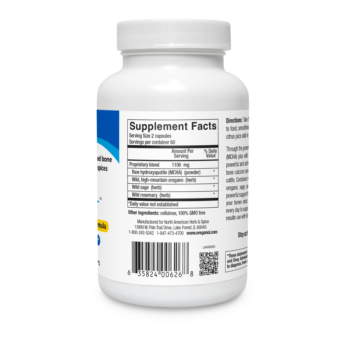 BoneActiv Capsules - Rosemary, Sage, Oregano and MCHC