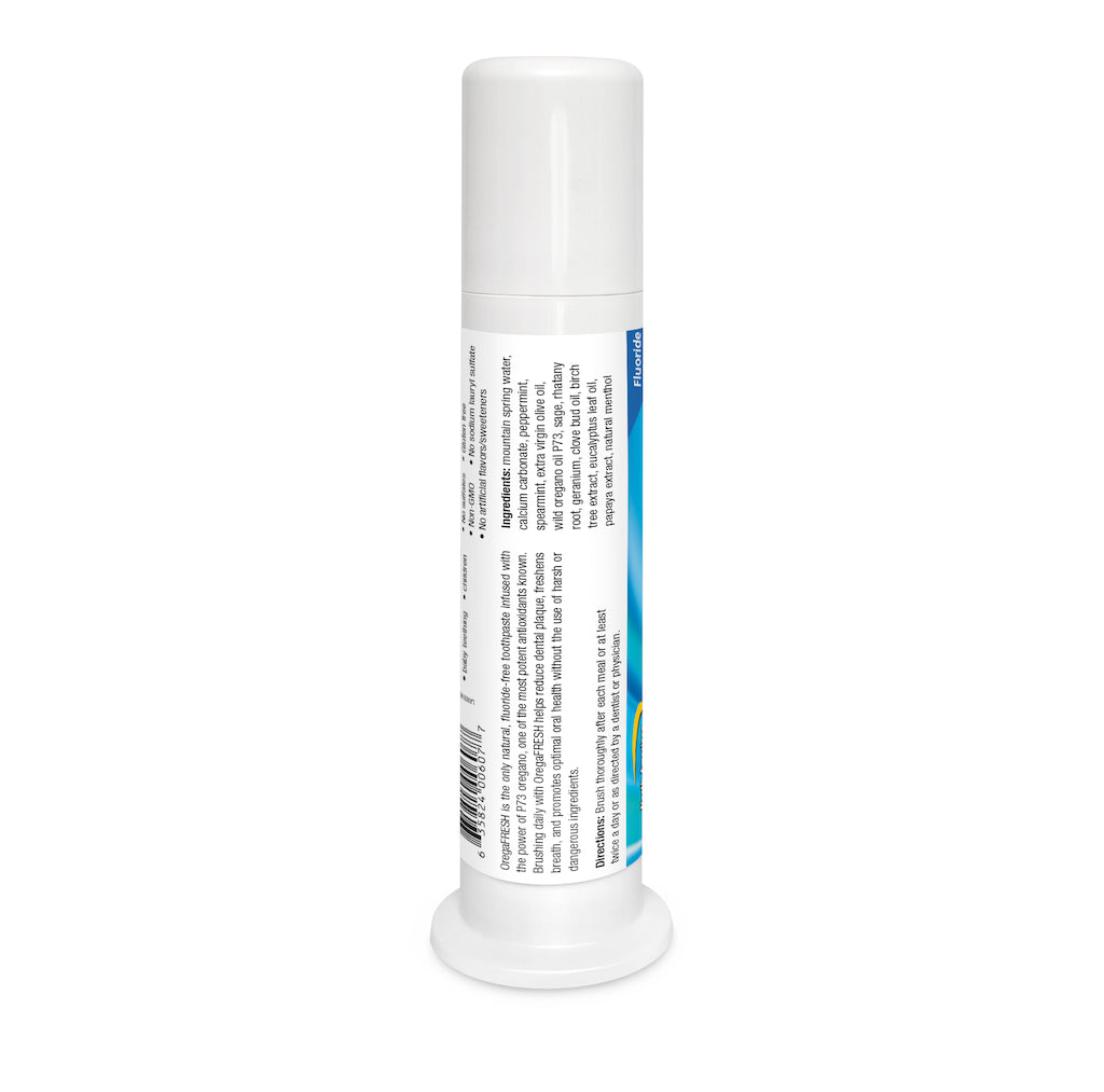 OregaFRESH - Flouride free toothpaste