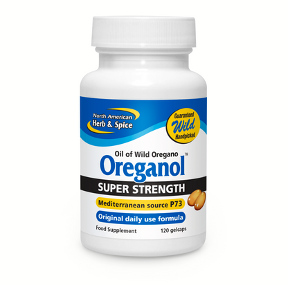 Super Strength Oreganol P73 Gelcaps - Oregano essential oil in vegan capsules