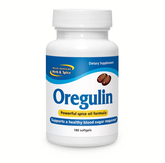 Oregulin Gelcaps -  blood sugar and pancreatic support.