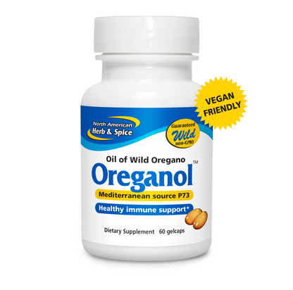 Oreganol P73 Gelcaps - Oregano essential oil in vegan capsules