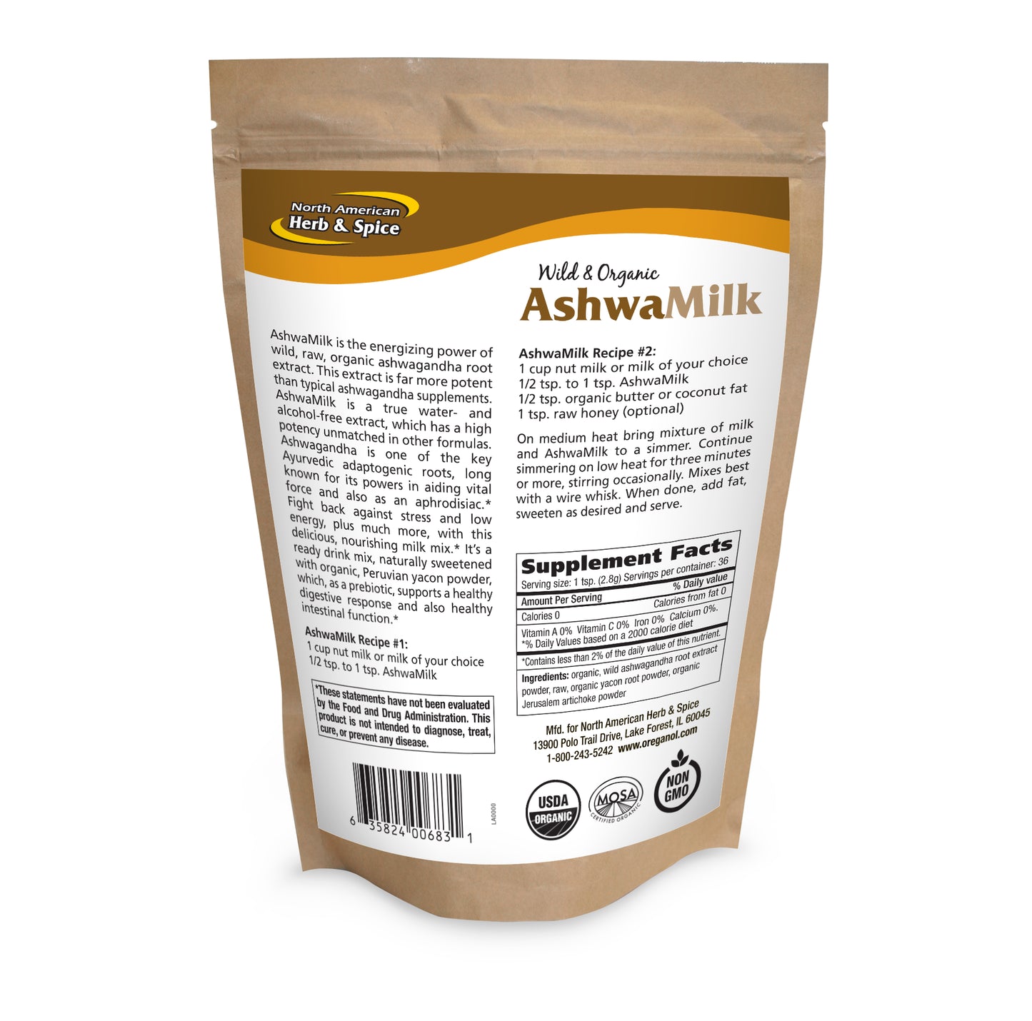 AshwaMilk (Ashwagandha)