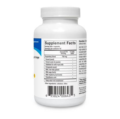 Actifem (female hormone support)