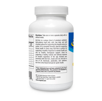 Actifem (female hormone support)
